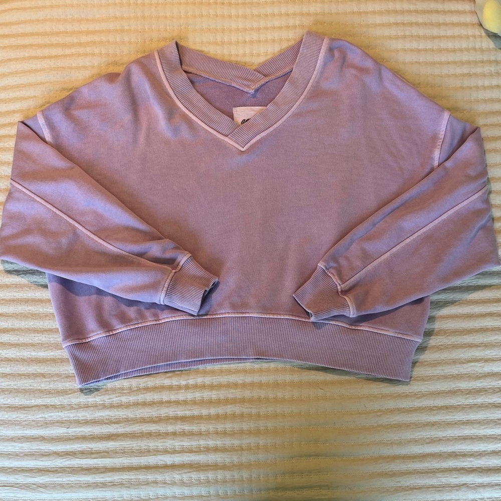 Aerie Cropped Sweatshirt - Size Small